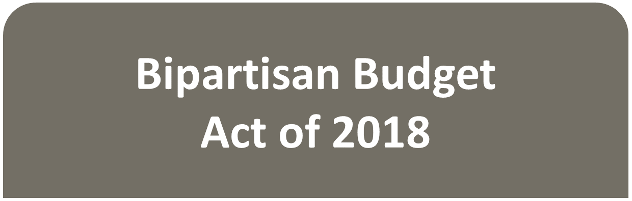 Bipartisan Budget Act of 2018